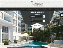 Tablet Screenshot of ipanema.com.au